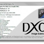 Logiciel : mise à jour de DXO Optics Pro
