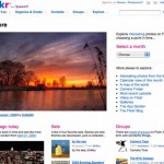 Site web : Fonctionnement d’Expore de Flickr
