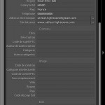 Astuce : Créer un modèle IPTC de copyright sous LR3