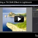 Retouche : créer une effet Tilt Shift dans Lightroom