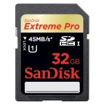 Accessoire : choisir une carte SanDisk SDHC