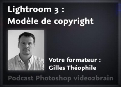 copyright dans Lightroom