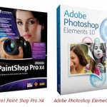 Logiciels : face-à-face Photoshop Elements 10 / Paint Shop Pro X4