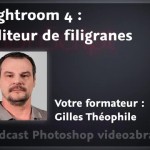 Editeur de filigranes dans Lightroom 4