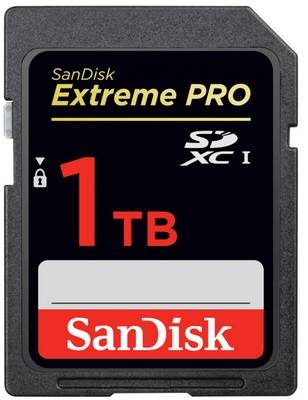 news sandisk sd 1to
