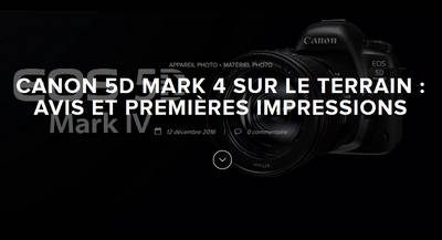test Canon 5D Mark 4