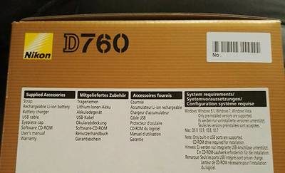 premières spécifications du Nikon D760